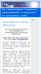 Mobile Screenshot of das-lichtportal.de